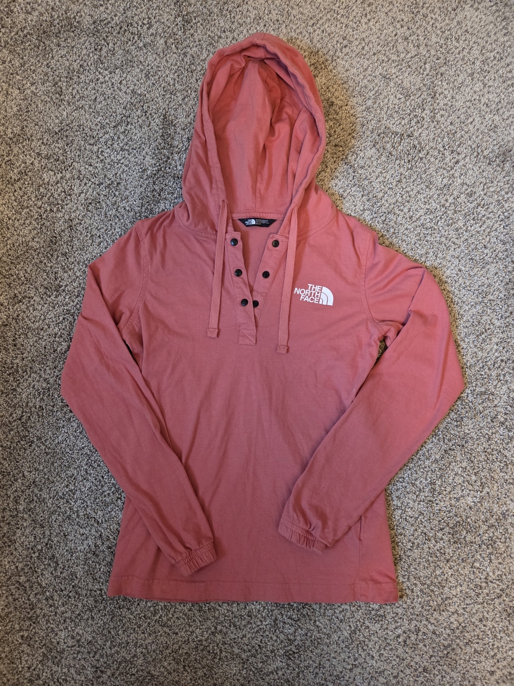 The North Face Dusty Rose Hooded Pullover Gorpcore Preppy Athleisure Top